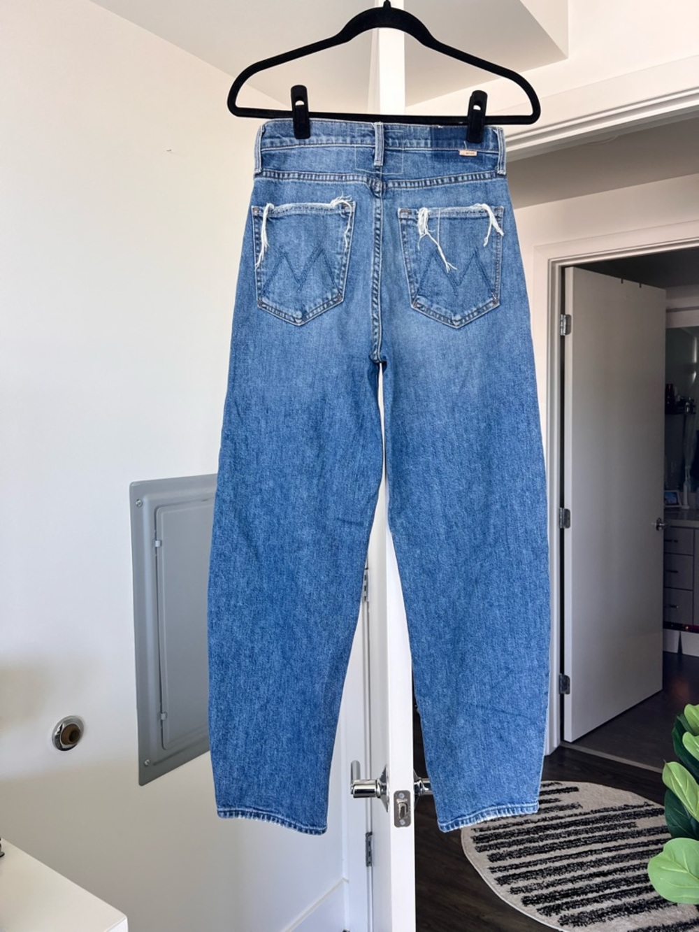 MOTHER The Curbside Ankle Jean Cowboys Don't Cry- Size 26 - Picture 6 of 14